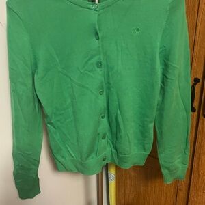 Lilly Pulitzer Emerald Green Cardigan